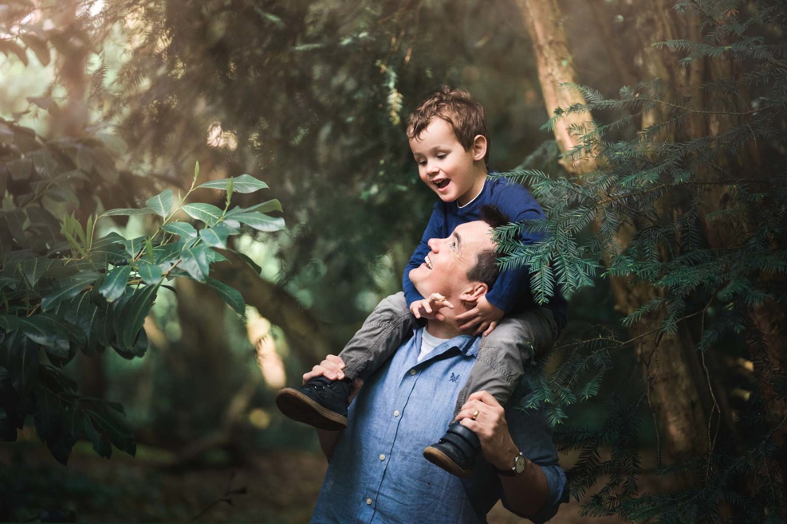 father and son photograph, Noosa