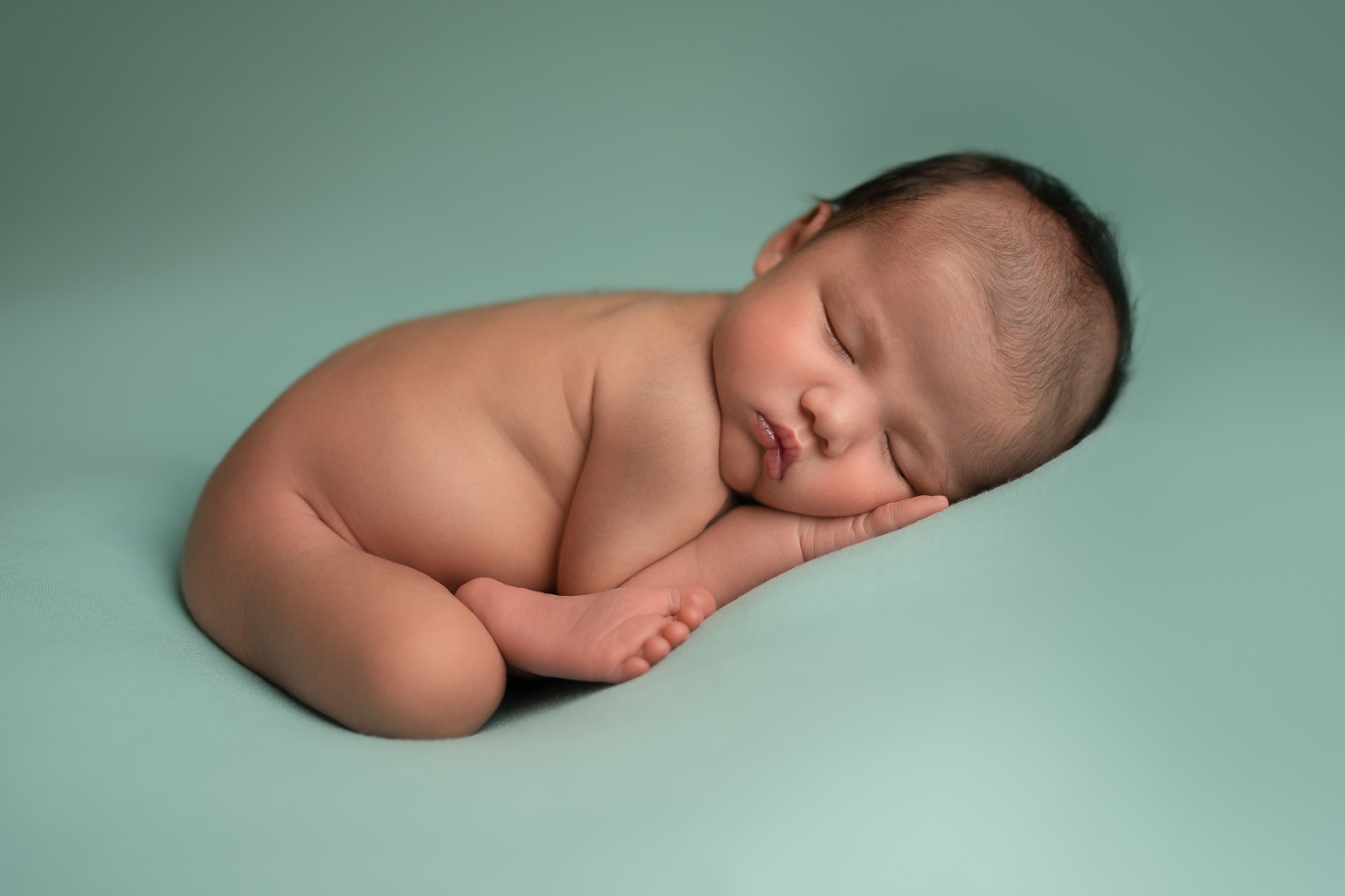 noose newborn baby photographer